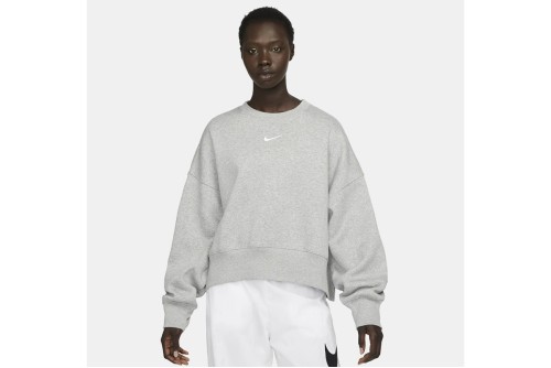 Nike Sportswear Phoenix Fleece Μπλούζα Με Λαιμόκοψη Γυναικεία (DQ5761 063)