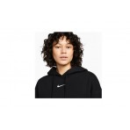 Nike Γυναικείο Φούτερ Με Κουκούλα Μαύρο (DQ5860 010)