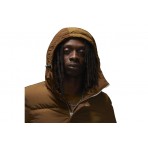 Jordan Essential Ανδρικό Παρκά Puffer Μπουφάν Καφέ