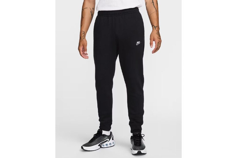 Nike Sportswear Club Fleece Ανδρικό Παντελόνι Φόρμας Μαύρο