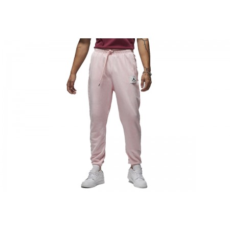 Jordan Essential Ανδρικό Παντελόνι Φόρμας Ροζ