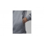 Jordan Dri-FIT Sport Ανδρικό Φούτερ με Κουκούλα Γκρι