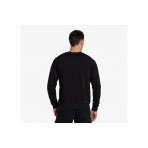 Jordan Dri-FIT Sport Fleece Ανδρική Μακρυμάνικη Μπλούζα Μαύρη