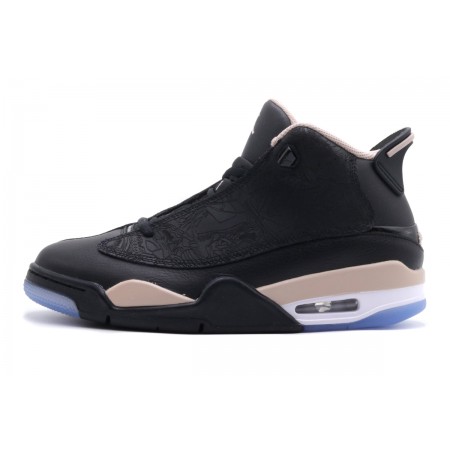 Jordan Air Dub Zero Sneakers Μαύρα, Μπεζ, Λευκά, Μωβ