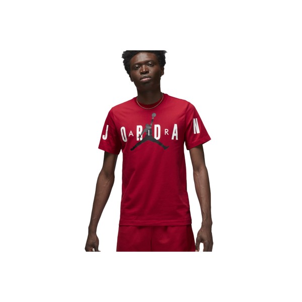 Jordan Ανδρικό Κοντομάνικο T-Shirt Κόκκινο (DV1445 687)