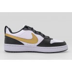 Nike Court Borough Low Recraft Sneakers Λευκά, Μαύρα, Χρυσά