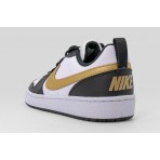 Nike Court Borough Low Recraft Sneakers Λευκά, Μαύρα, Χρυσά