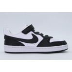 Nike Court Borough Low Recraft Παιδικά Sneakers Λευκά, Μαύρα