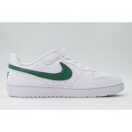 Nike Court Borough Low Recraft Παιδικά Sneakers Λευκά, Κυπαρισσί