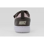 Nike Court Borough Low Recraft Παιδικά Sneakers Καφέ, Ροζ, Λευκά