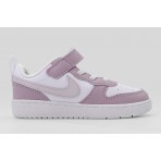 Nike Court Borough Low Recraft Βρεφικά Sneakers Λευκά, Λεβάντα