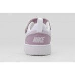 Nike Court Borough Low Recraft Βρεφικά Sneakers Λευκά, Λεβάντα