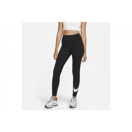 Nike Sportswear Classics Γυναικείο Μακρύ Κολάν Μαύρο