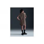Nike Sportswear Chill Knit Γυναικείο Mini Φόρεμα Καφέ
