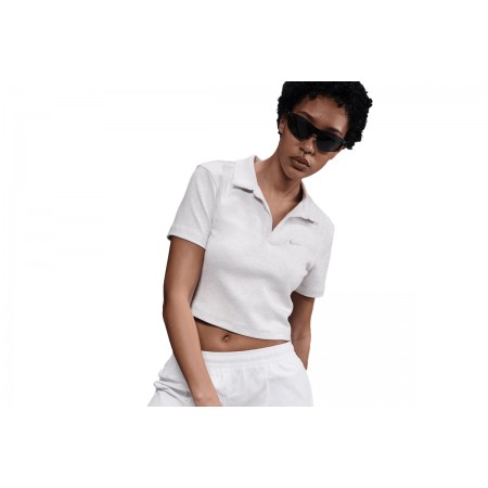Nike Sportswear Essential Γυναικεία Κοντομάνικη Polo Μπλούζα