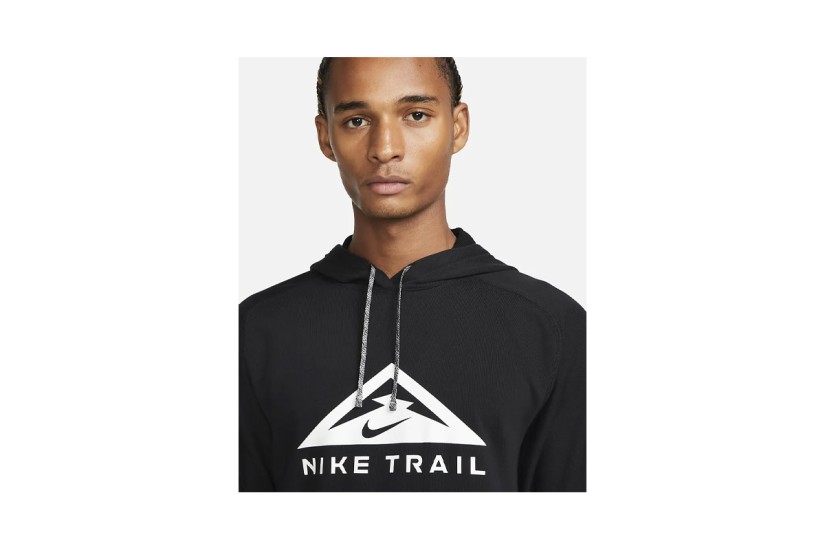 Nike Trail Magic Hour Dri-FIT Ανδρικό Φούτερ με Κουκούλα Μαύρο