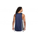 Nike Dri-FIT Icon Ανδρική Αμάνικη Μπλούζα Μπλε Σκούρο