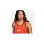 Nike Dri-FIT Icon Ανδρική Αμάνικη Μπλούζα Πορτοκαλί