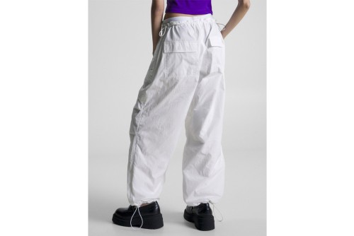 Tommy Jeans Tjw Parachute Wind Pant Παντελόνι Φόρμας Γυναικείο (DW0DW16101YBR)