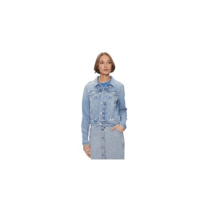 Tommy Jeans Izzie Slm Ah6114 Μπουφάν Τζιν Γυναικείο (DW0DW17214 1AB)