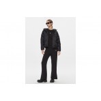 Tommy Jeans Badge Boxy Terry Γυναικεία Μακρυμάνικη Μπλούζα Μαύρη