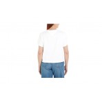 Tommy Jeans Boxy Essential Γυναικείο Κοντομάνικο T-Shirt Λευκό