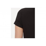Tommy Jeans Slim Essential Rib Γυναικείο Κοντομάνικο T-Shirt
