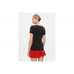 Tommy Jeans Slim Essential Rib Γυναικείο Κοντομάνικο T-Shirt