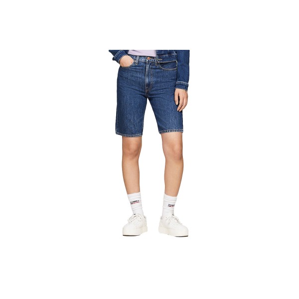 Tommy Jeans Harper Hgh Βερμούδα Τζιν Γυναικεία (DW0DW17634 1A5)