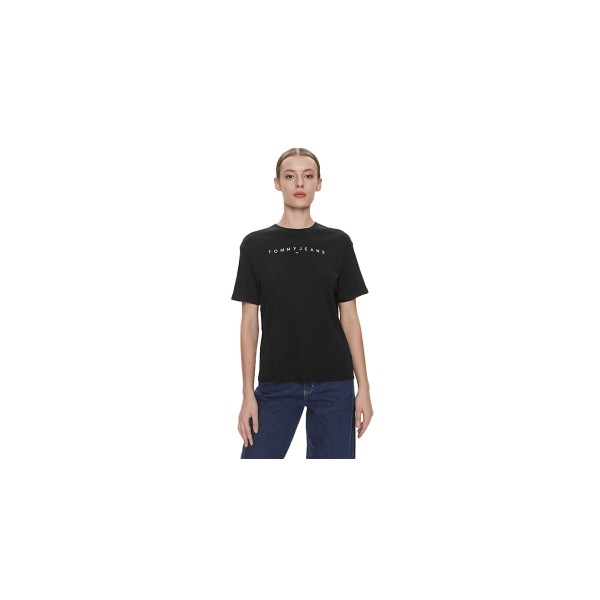 Tommy Jeans Rlx New Linear T-Shirt Γυναικείο (DW0DW17836 BDS)