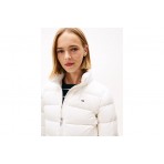 Tommy Jeans Shiny Water Repellent Down Μπουφάν Puffer Γυναικείο (DW0DW18312 YBL)
