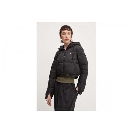 Tommy Jeans Crop Hooted Μπουφάν Puffer Γυναικείο 