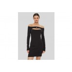 Tommy Jeans Badge Cut Out Bodycon Μακρυμάνικο Φόρεμα Mini