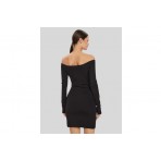 Tommy Jeans Badge Cut Out Bodycon Μακρυμάνικο Φόρεμα Mini
