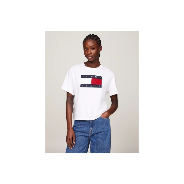 Tommy Jeans Tjw Bxy Tommy Flag Tee T-Shirt Γυναικείο (DW0DW18629 YBH)