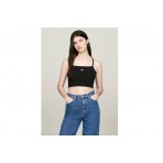 Tommy Jeans Strappy Badge Bralette Αμάνικη Μπλούζα Με Τιράντες