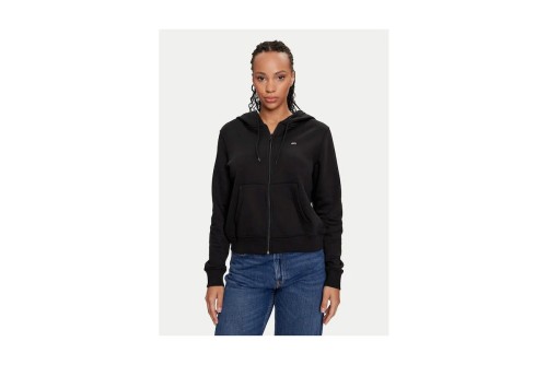 Tommy Jeans Brushed Fleece Ζακέτα Βαμβακερή Γυναικεία (DW0DW19729 BDS)
