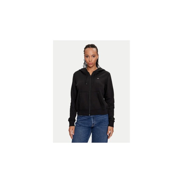 Tommy Jeans Brushed Fleece Ζακέτα Βαμβακερή Γυναικεία (DW0DW19729 BDS)