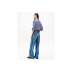 Tommy Jeans Claire High Waist Wide Leg Γυναικείο Παντελόνι Τζιν