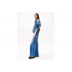 Tommy Jeans Claire High Waist Wide Leg Γυναικείο Παντελόνι Τζιν