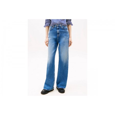 Tommy Jeans Claire High Waist Wide Leg Γυναικείο Παντελόνι Τζιν