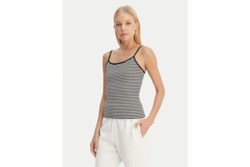 Tommy Jeans Essential Strap Μπλούζα Αμάνικη Γυναικεία (DW0DW20675 0AQ)