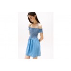 Tommy Jeans Chambray Fit And Flare Φόρεμα Mini Γυναικείο (DW0DW20677 1A4)