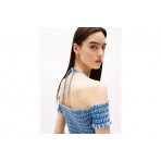 Tommy Jeans Chambray Fit And Flare Φόρεμα Mini Γυναικείο (DW0DW20677 1A4)