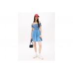 Tommy Jeans Chambray Fit And Flare Φόρεμα Mini Γυναικείο (DW0DW20677 1A4)