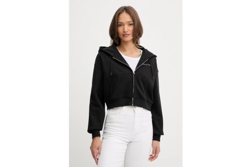 Tommy Jeans Linear Crop Ζακέτα Βαμβακερή Γυναικεία (DW0DW21163 BDS)