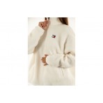 Tommy Jeans Badge Teddy Oversized  Μπουφάν Sherpa Γυναικείο (DW0DW21596 YBH)