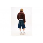 Tommy Jeans Relaxed Corduroy Cropped  Μπουφάν Puffer Γυναικείο (DW0DW21658 GS7)