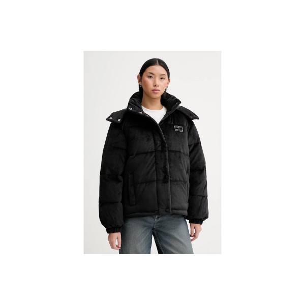 Tommy Jeans Quilted Velvet Μπουφάν Puffer Γυναικείο (DW0DW21668 BDS)