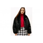 Tommy Jeans Badge Faux Fur Bomber Γούνα Συνθετική Γυναικεία (DW0DW21669 BDS)